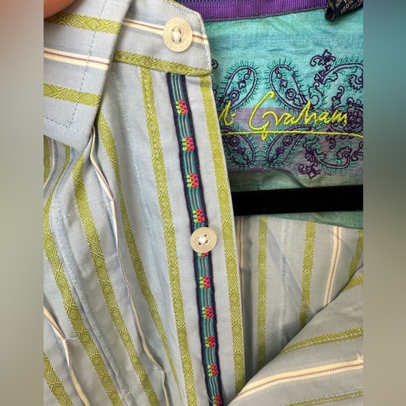 Robert Graham XL Men’s Long Sleeved Button-Up Shirt - Picture 3 of 11